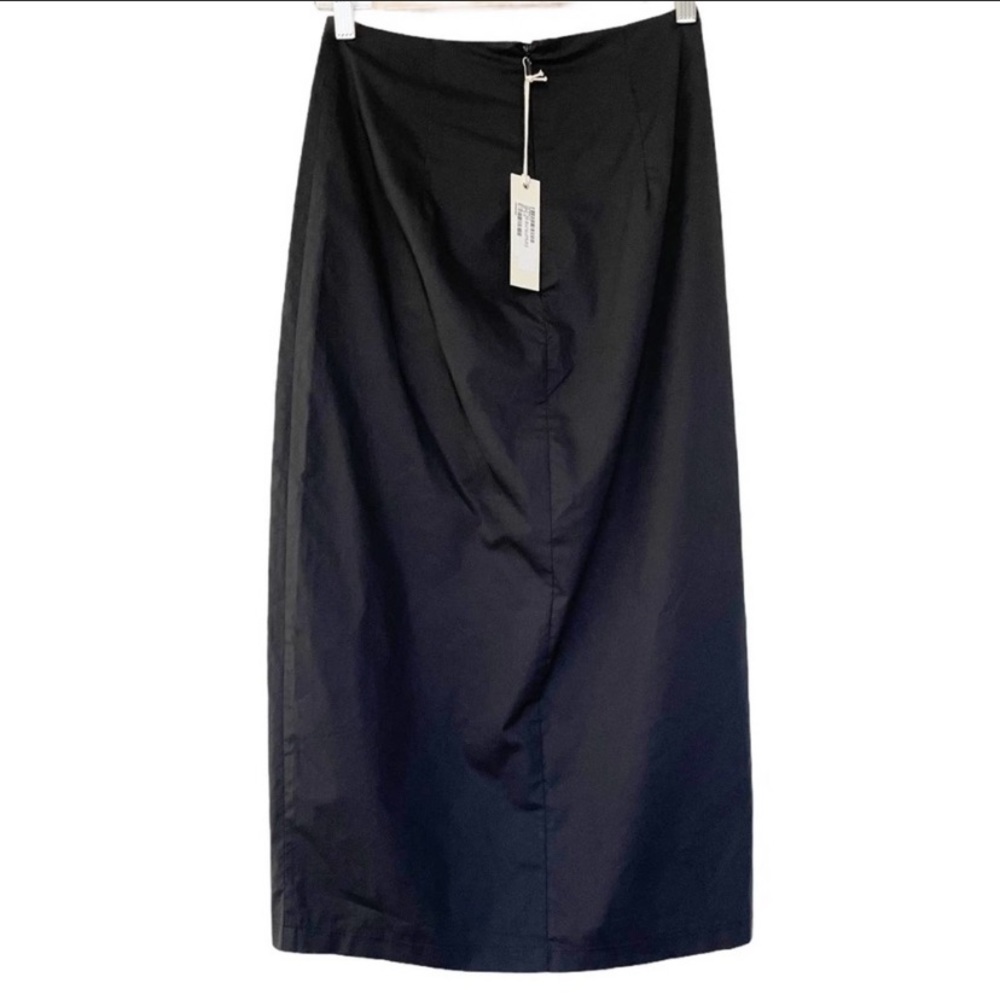 Capulet Amara Poplin Midi Skirt Black NWT Size Small - Picture 2 of 9